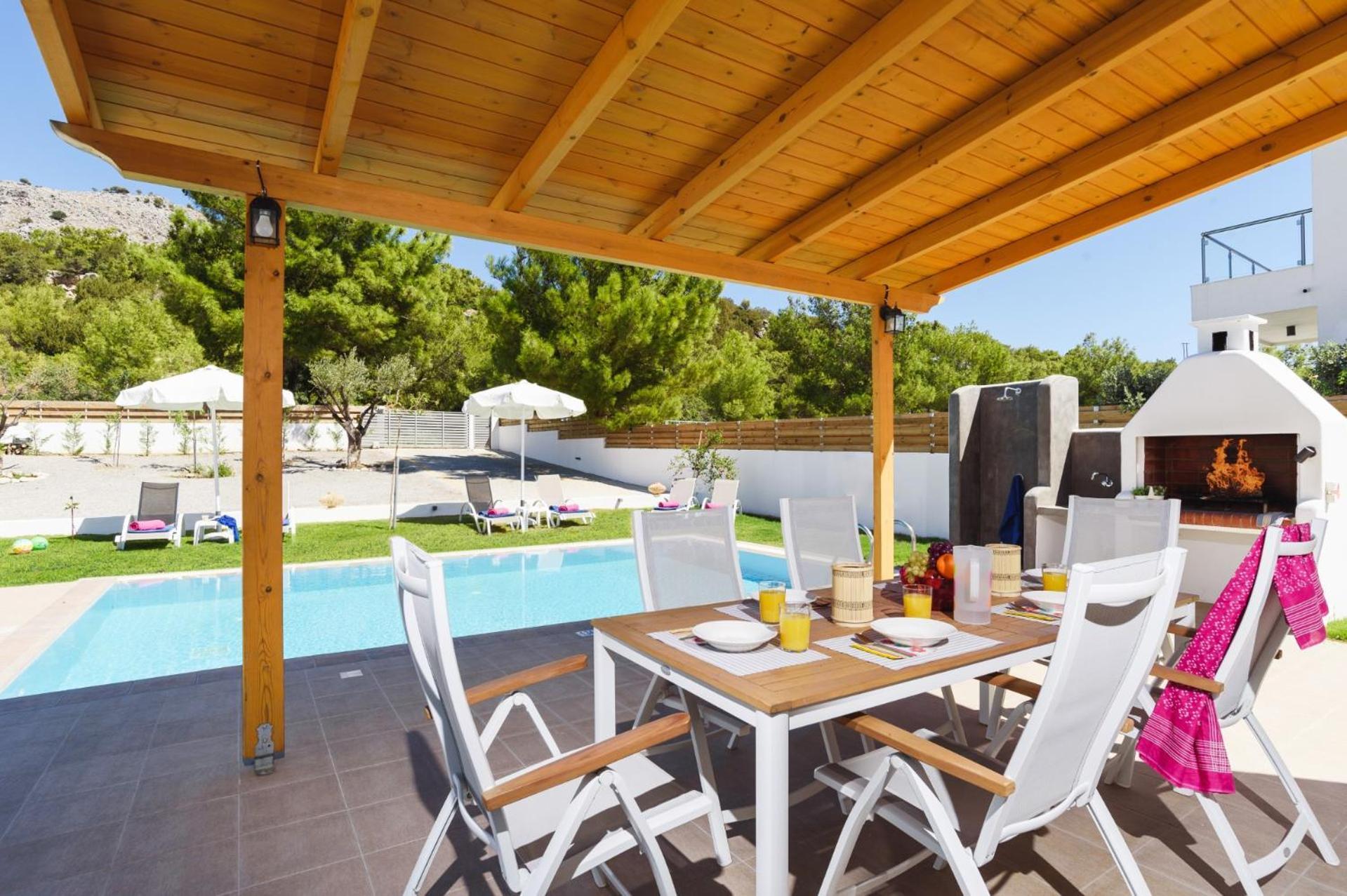 Rhodian Dunes Villas With Private Pool คิโอตาริ ภายนอก รูปภาพ
